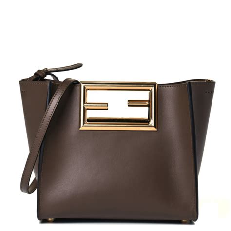 fendi way tote small|Fendi tote shopper.